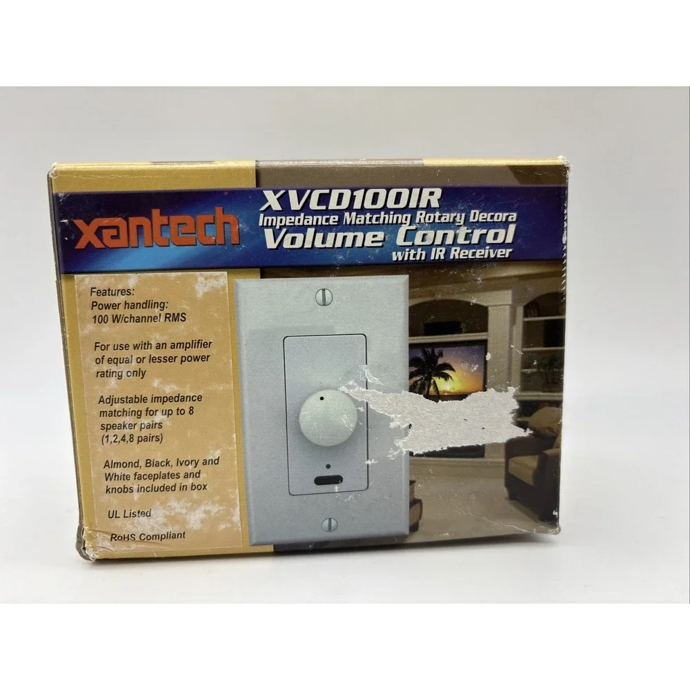 NEW XANTECH XVCD100IR Impedance Matching Electronic Volume Control